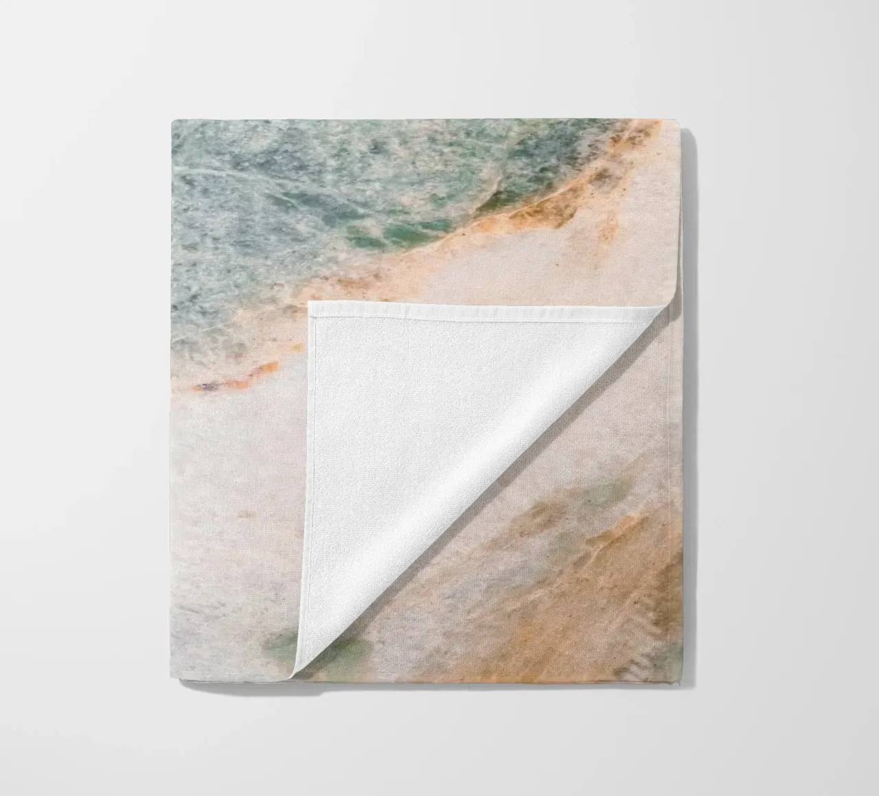 Structure de marbre douce - motif naturel serviette de plage de Whole©