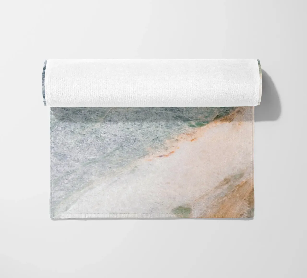 Morbida texture di marmo - motivo naturale telo mare da Whole©