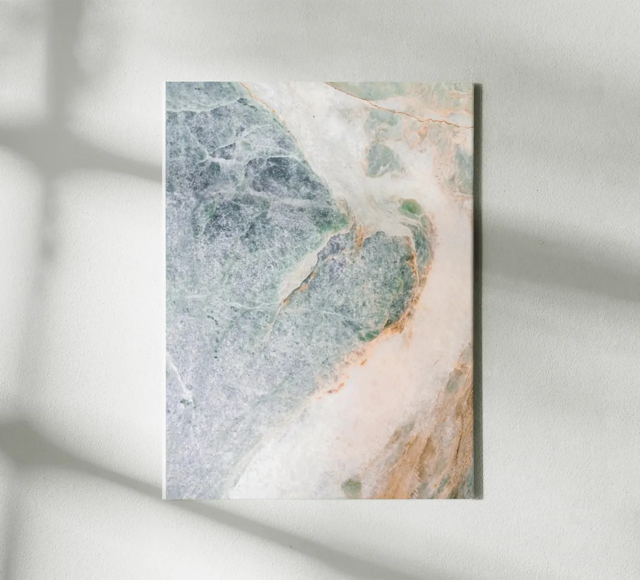 Soft marble texture - natural pattern canvas by Whole©