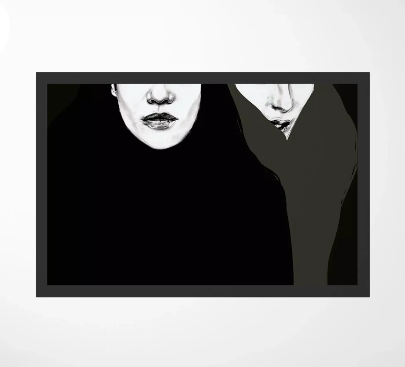 Friends Fußmatte von Agnes KR Patience