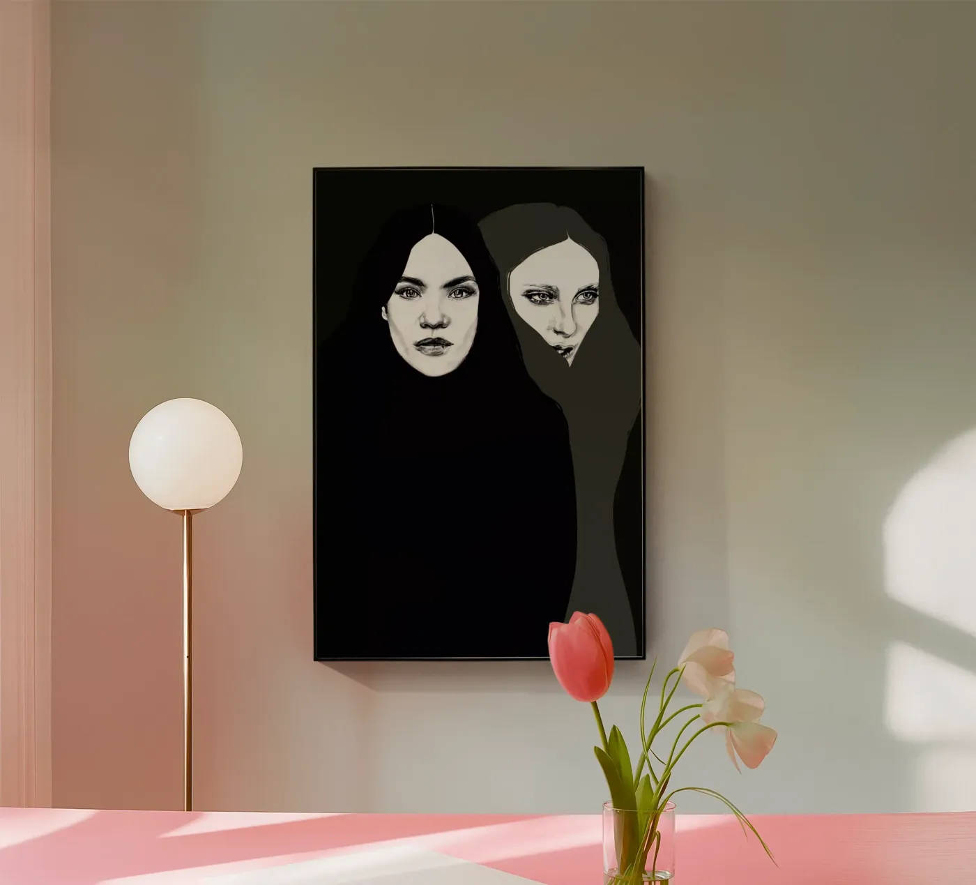 Friends plexiglas de Agnes KR Patience