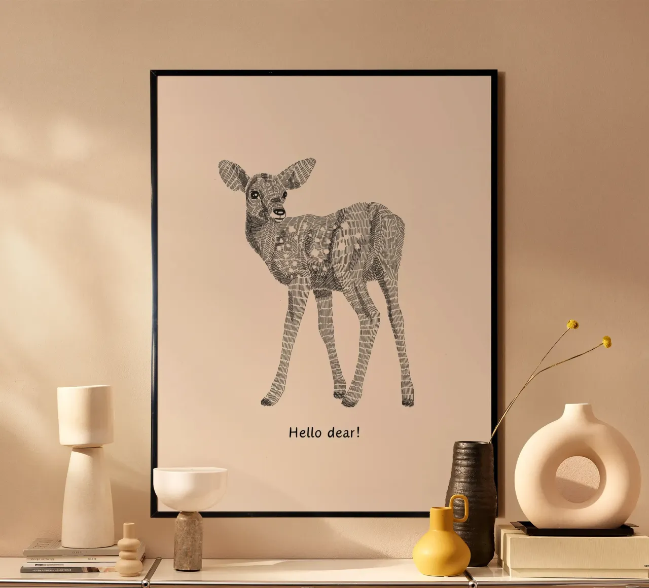 Reh - Hello Dear! carta hahnemühle da Ohkimiko