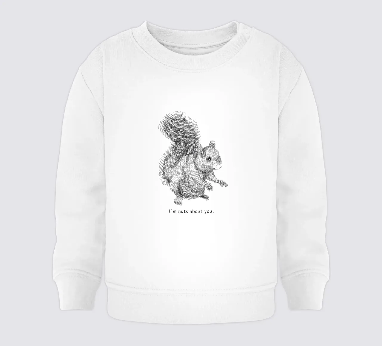 I´m nuts about you felpa neonato da Ohkimiko