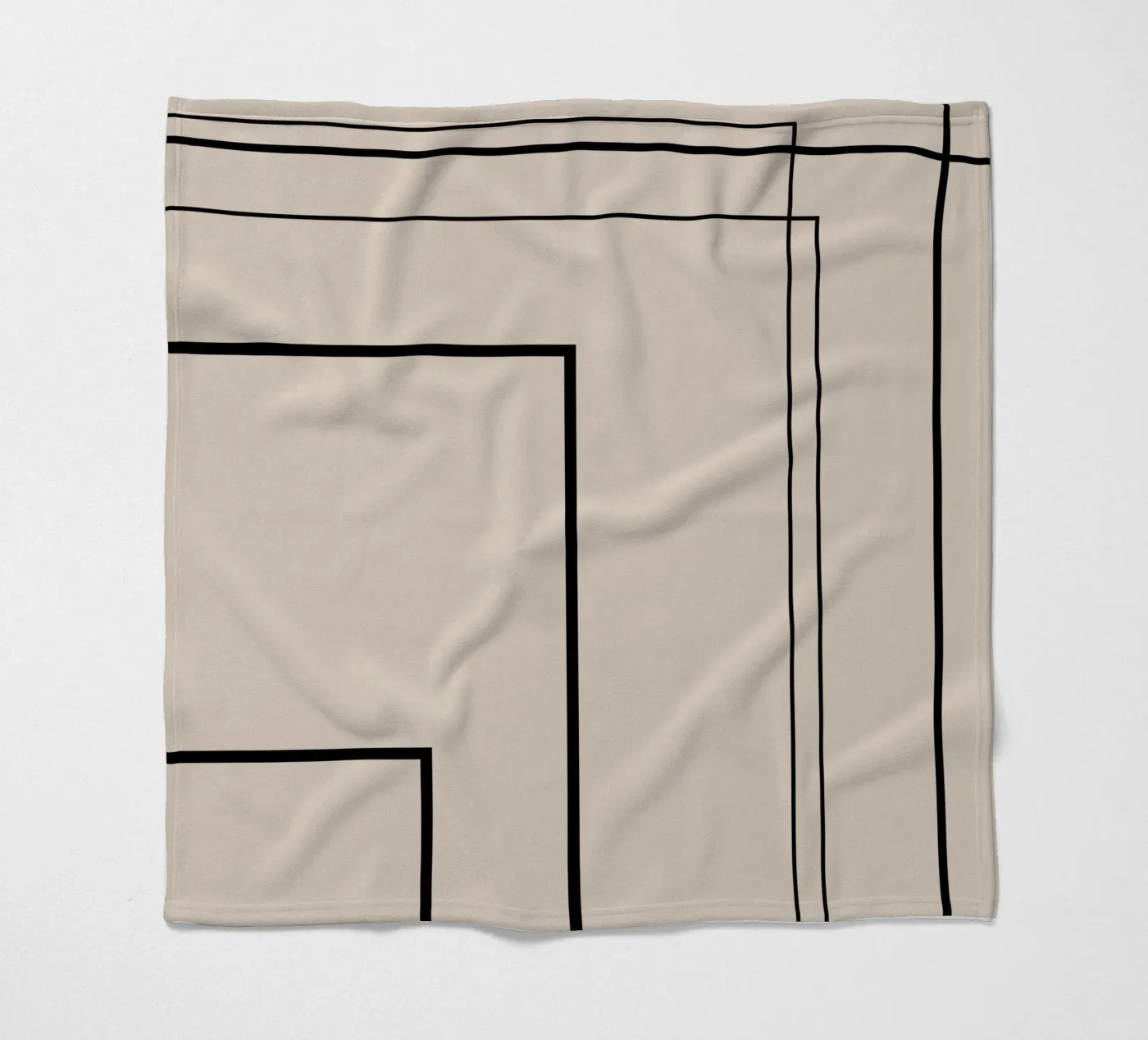 Lines Fleecedecke von Art by VSL