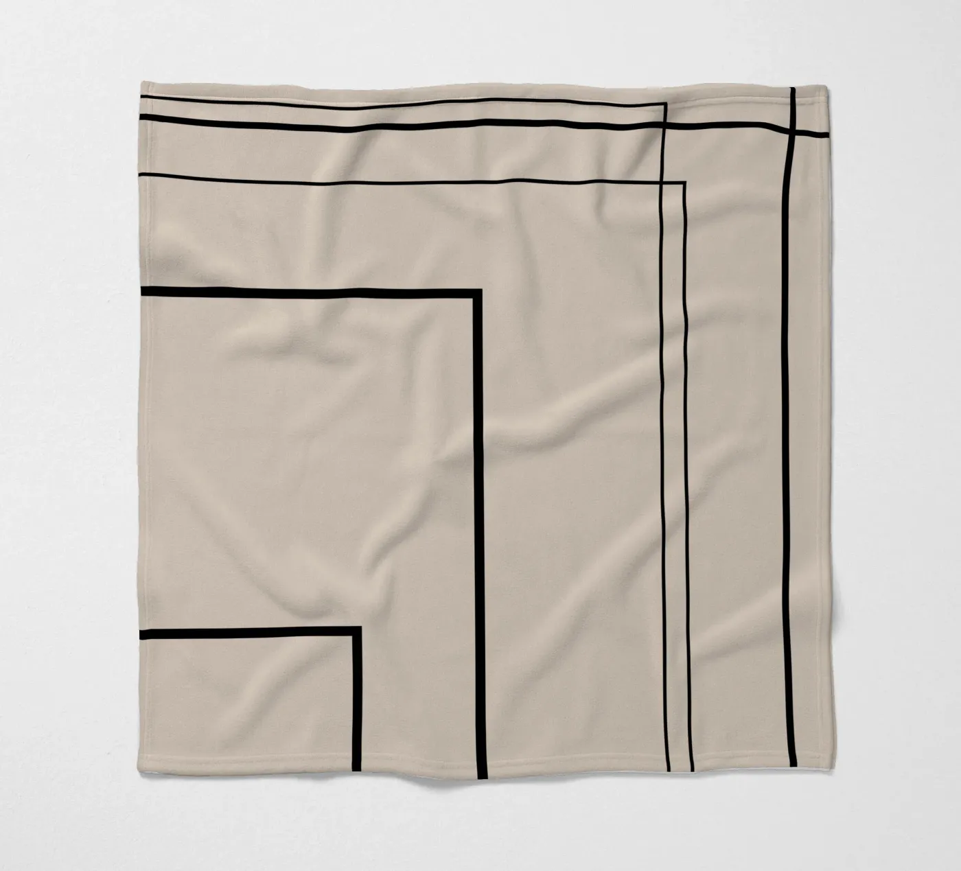 Lines Fleecedecke von Art by VSL