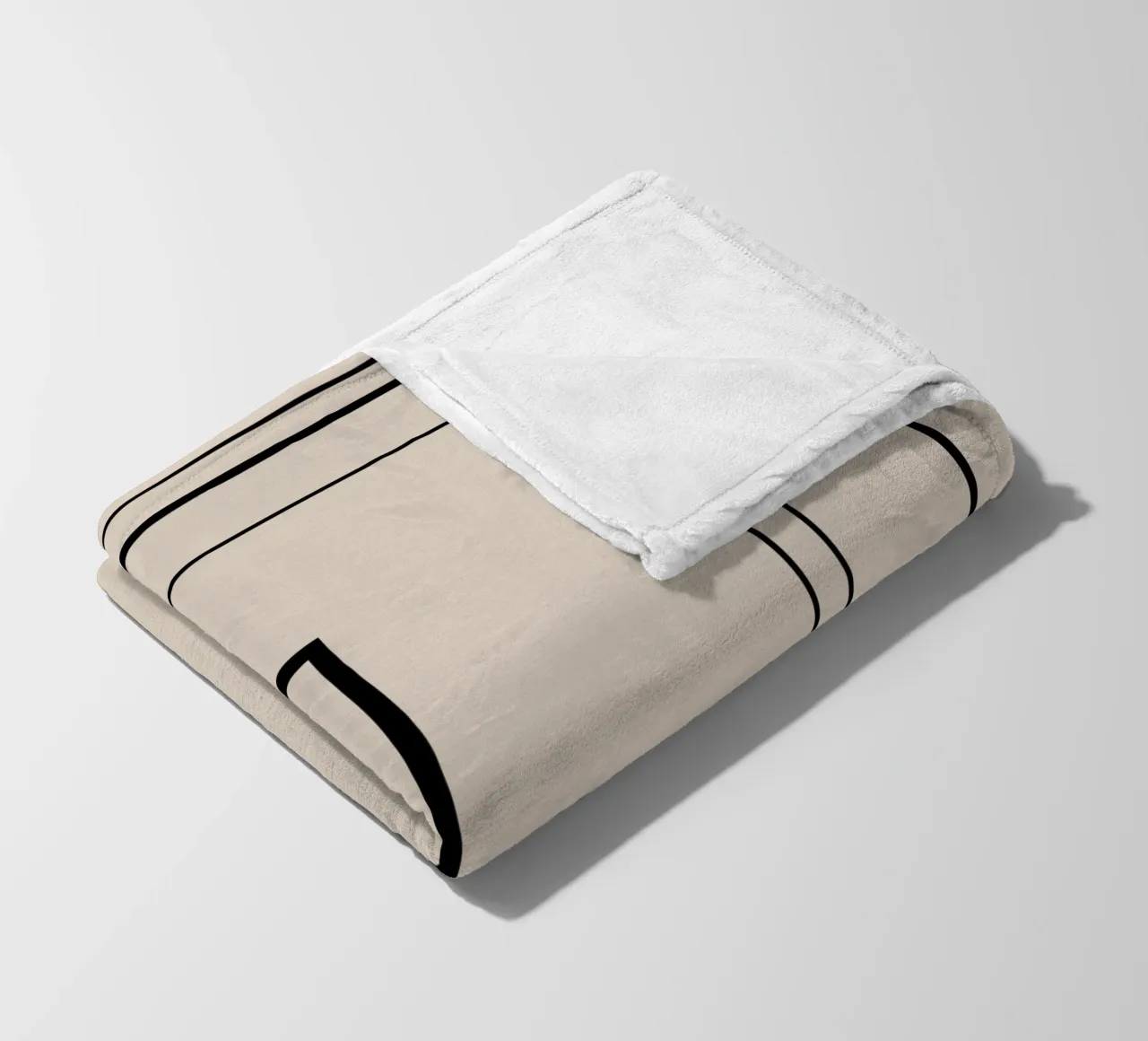 Lines Fleecedecke von Art by VSL