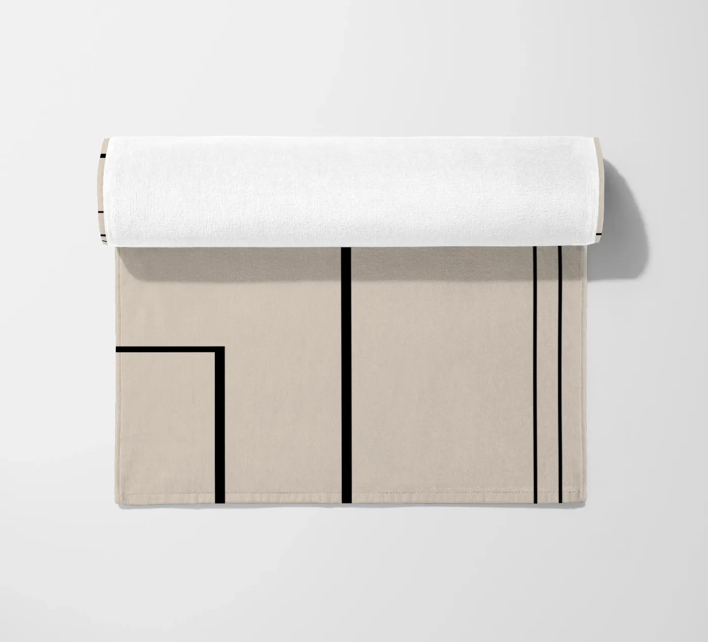 Lines strandhanddoek van Art by VSL