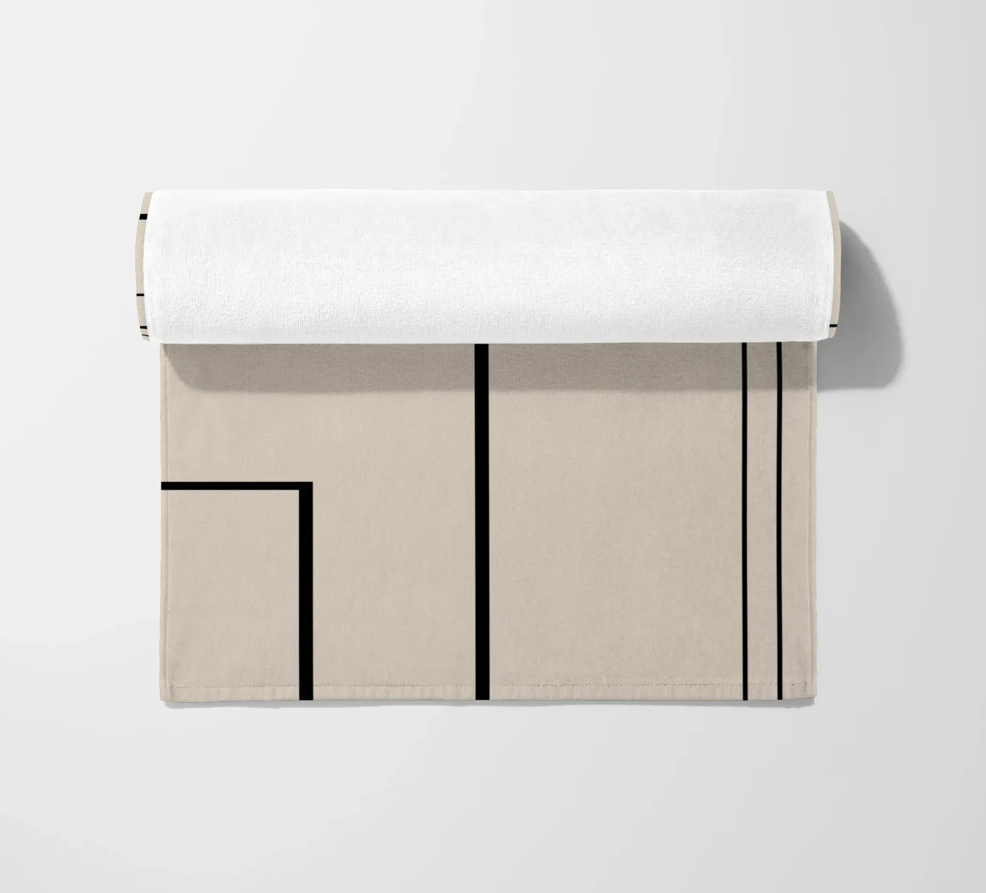 Lines beach towel by Art by VSL