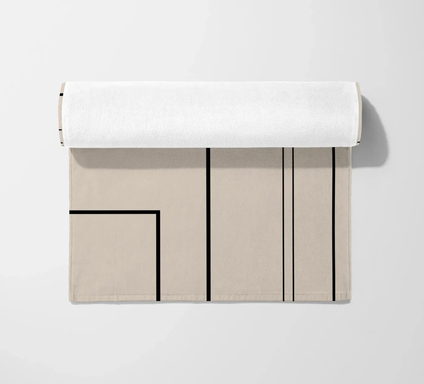 Lines strandhanddoek van Art by VSL