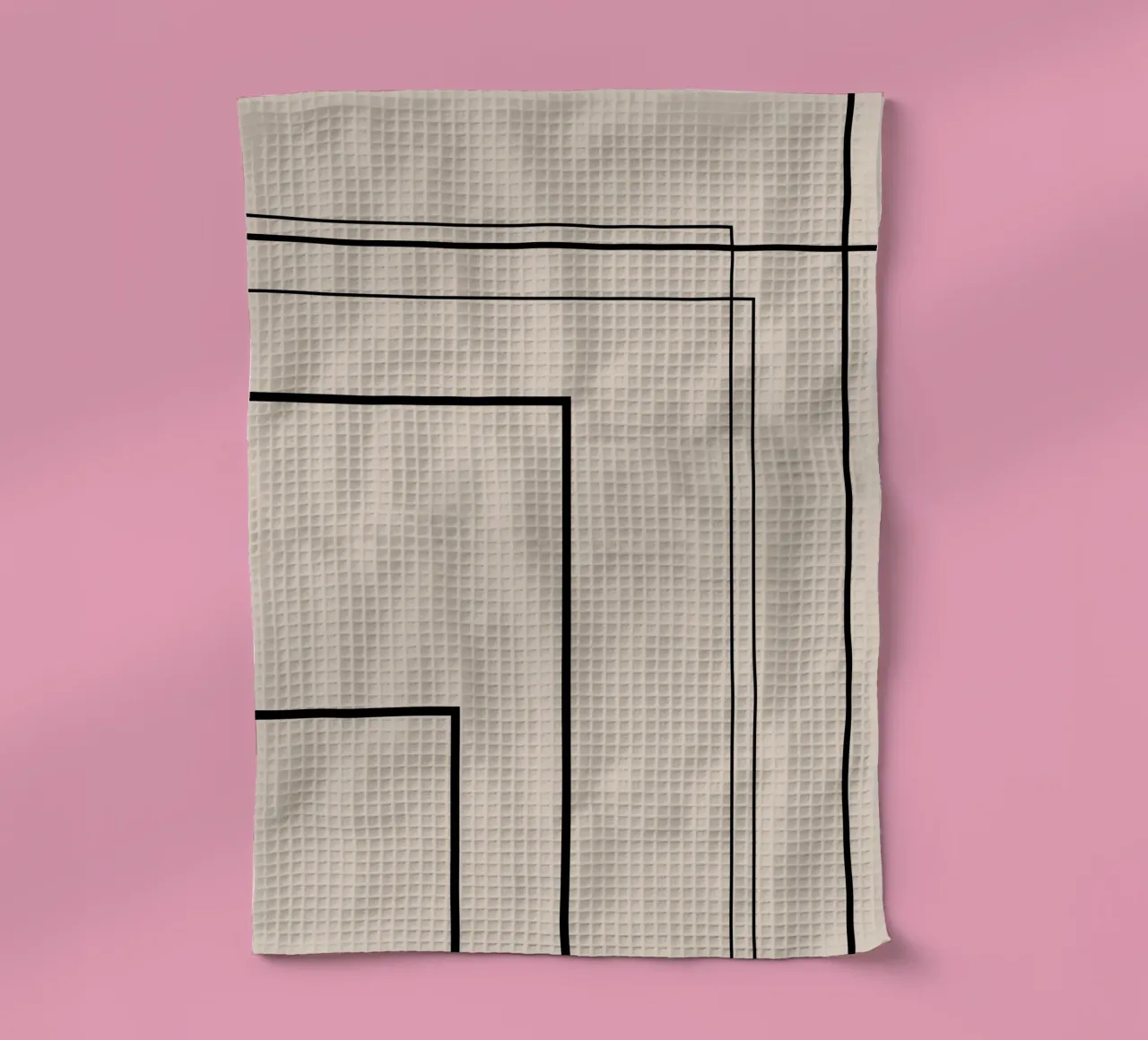 Lines Geschirrtuch von Art by VSL