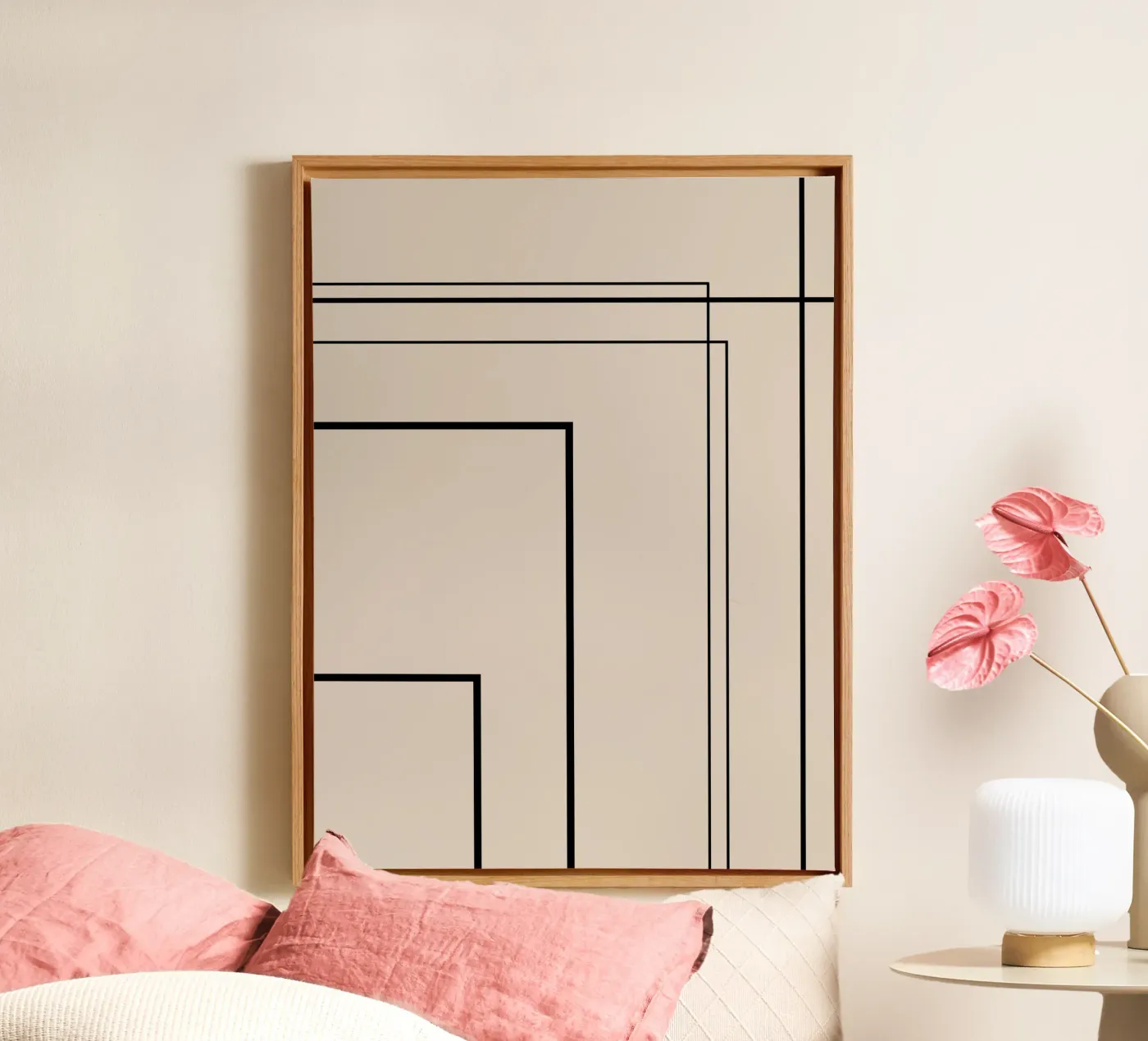 Lines canvas van Art by VSL