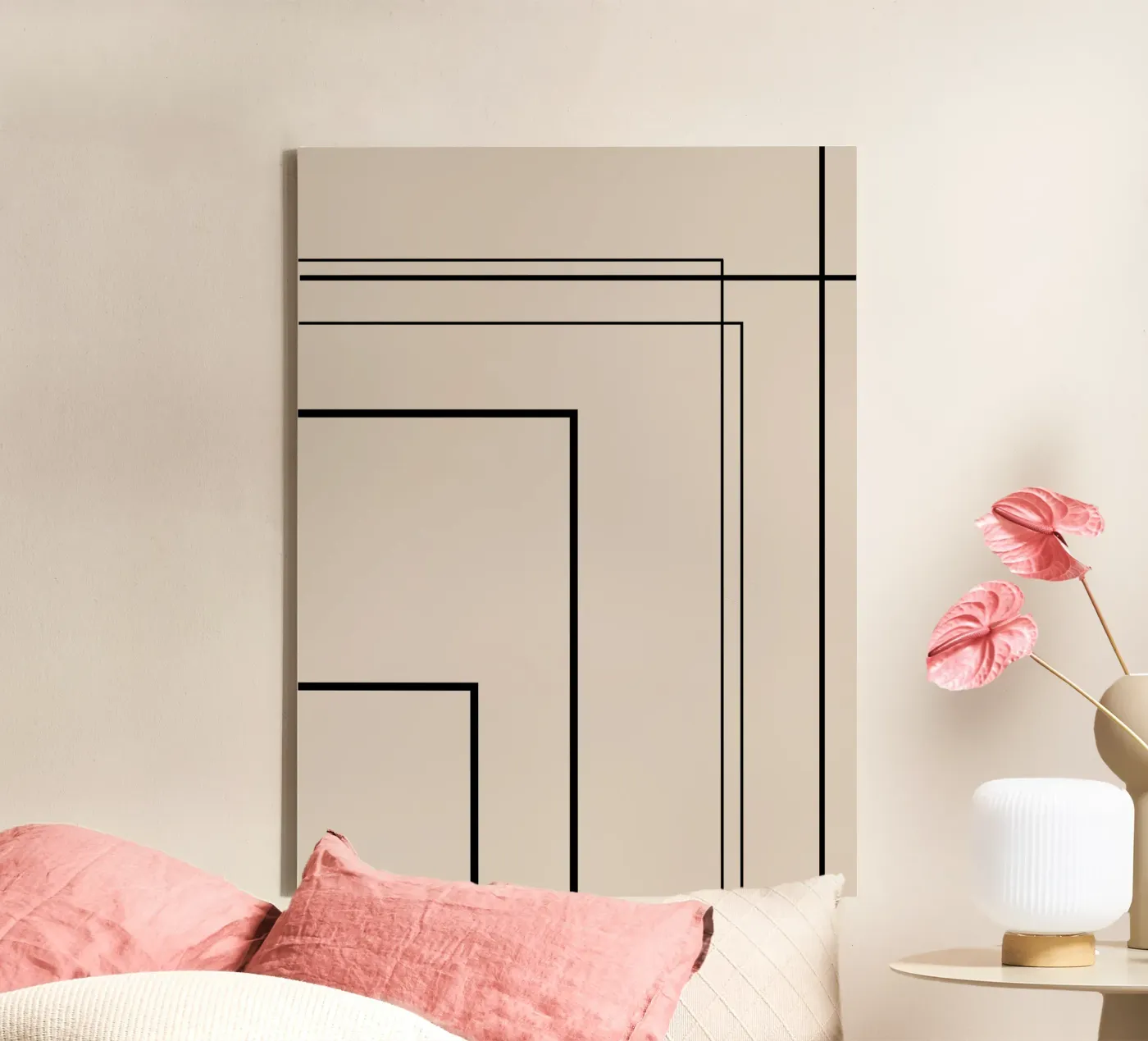 Lines canvas van Art by VSL