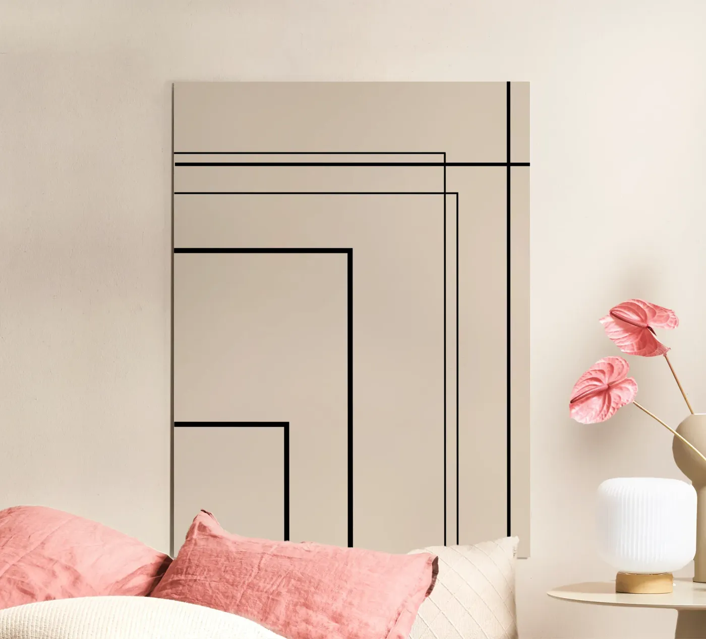 Lines poster van Art by VSL