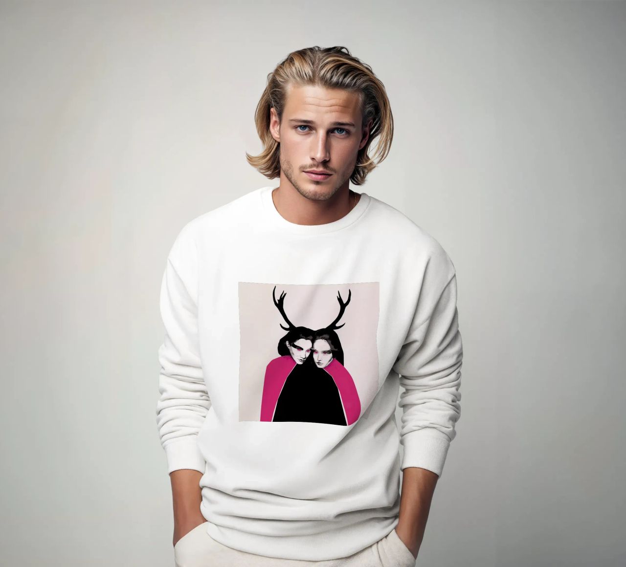 Horns sudadera de Agnes KR Patience