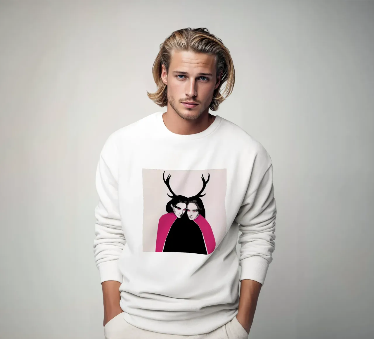 Horns sudadera de Agnes KR Patience