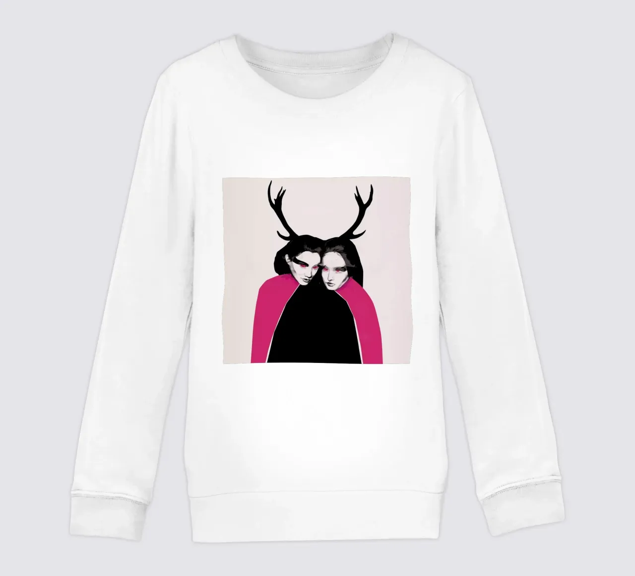 Horns felpa bambino da Agnes KR Patience