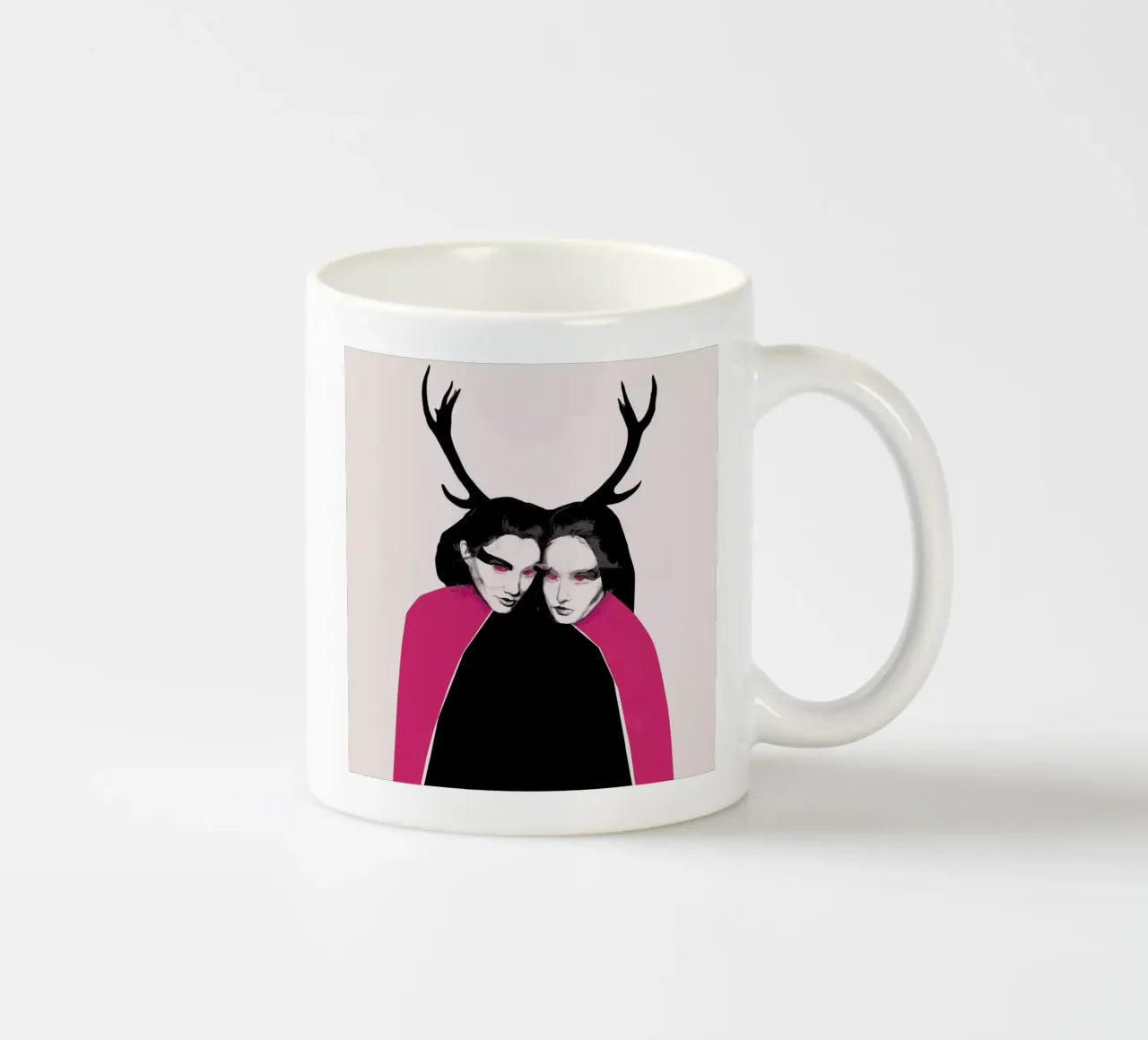 Horns tazza in ceramica da Agnes KR Patience