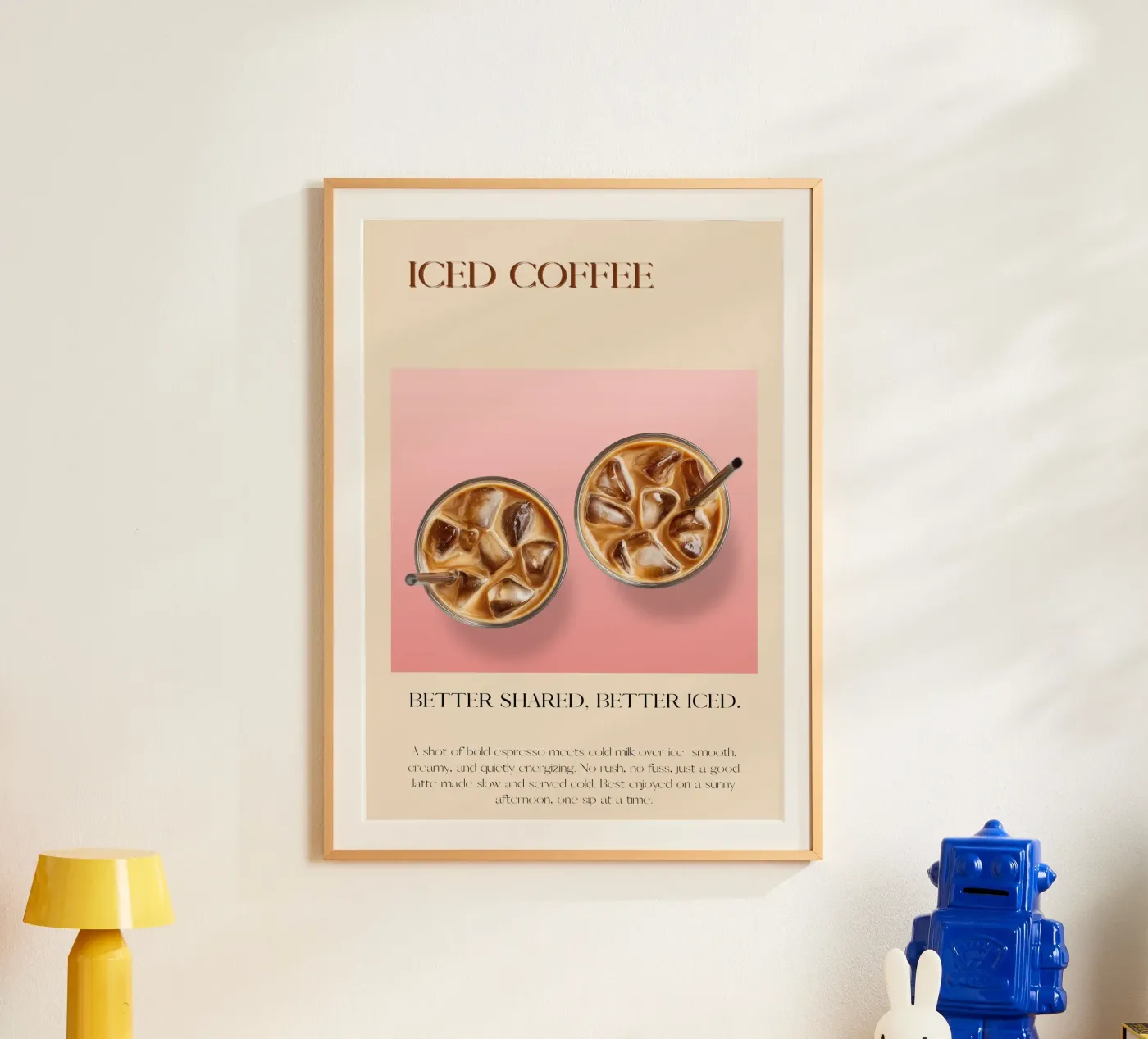 Iced Coffee poster da Nour Studio