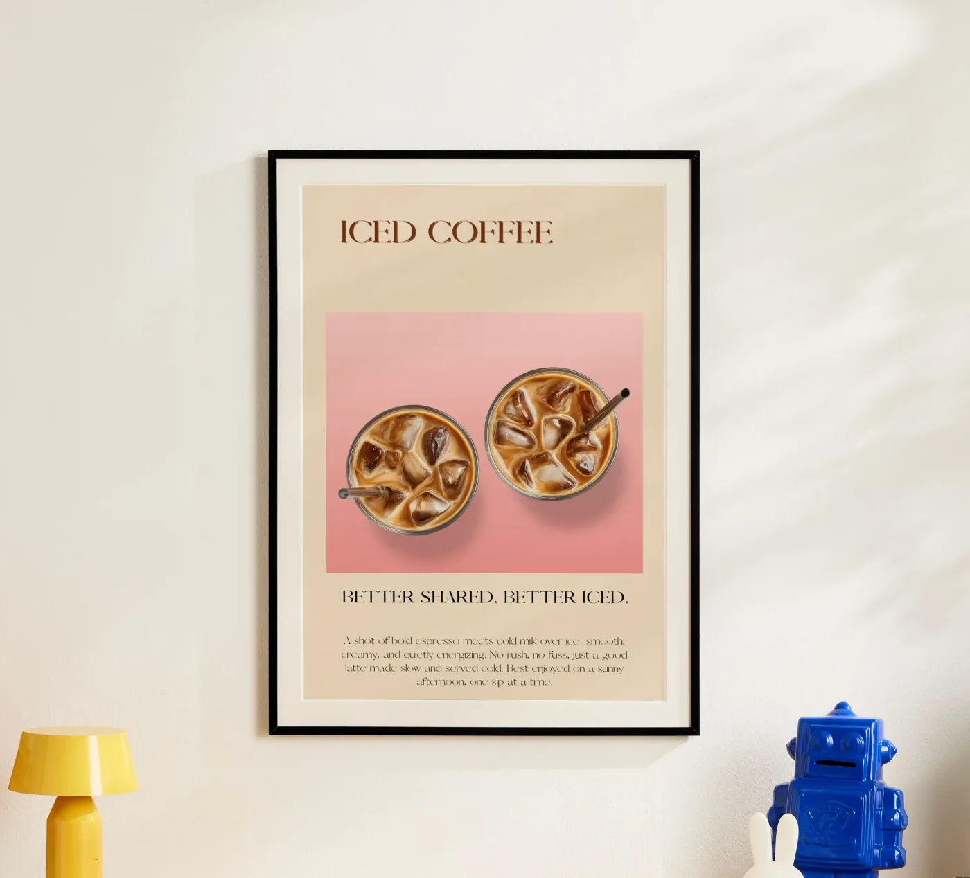 Iced Coffee poster da Nour Studio