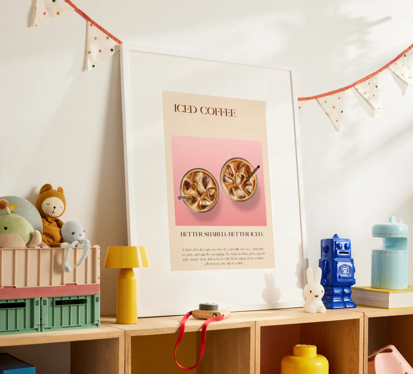 Iced Coffee poster da Nour Studio