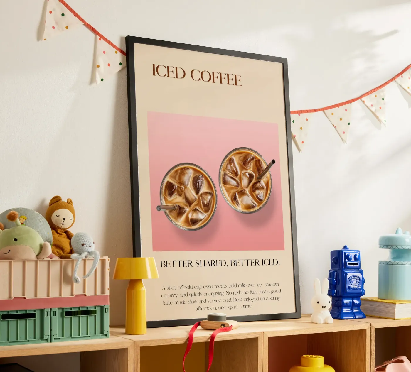 Iced Coffee poster da Nour Studio