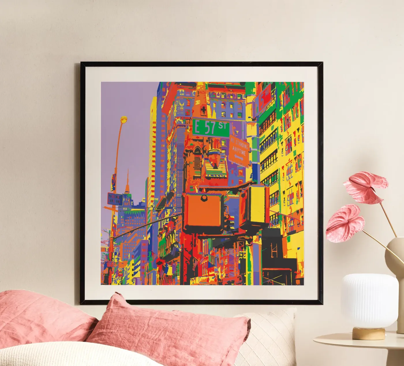 Straatbeeld poster van JaySan Studio