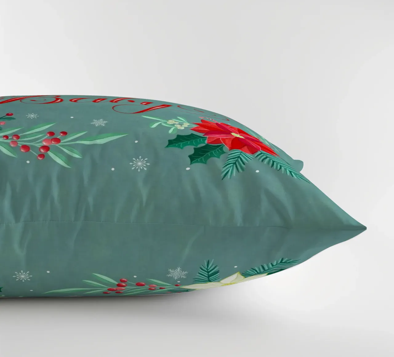 Père Noël bébé. Joyeux Noël. coussin de CalliLetters