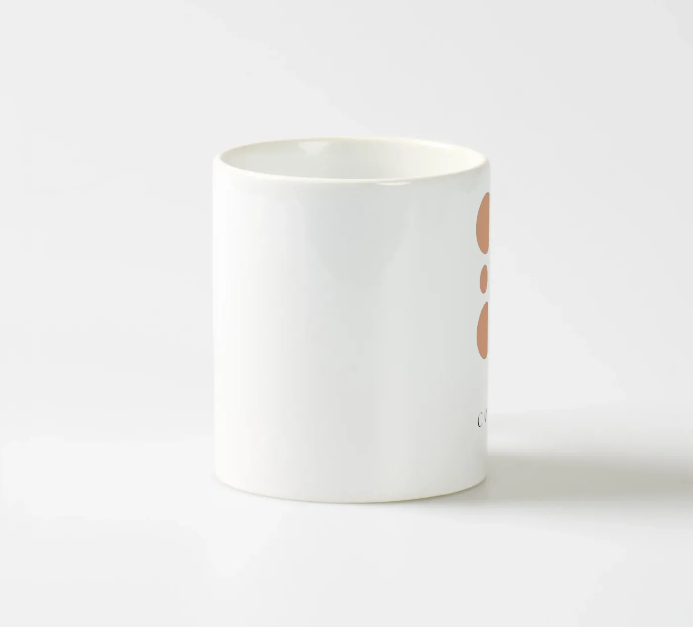Courage ceramic mug by studio.ladina