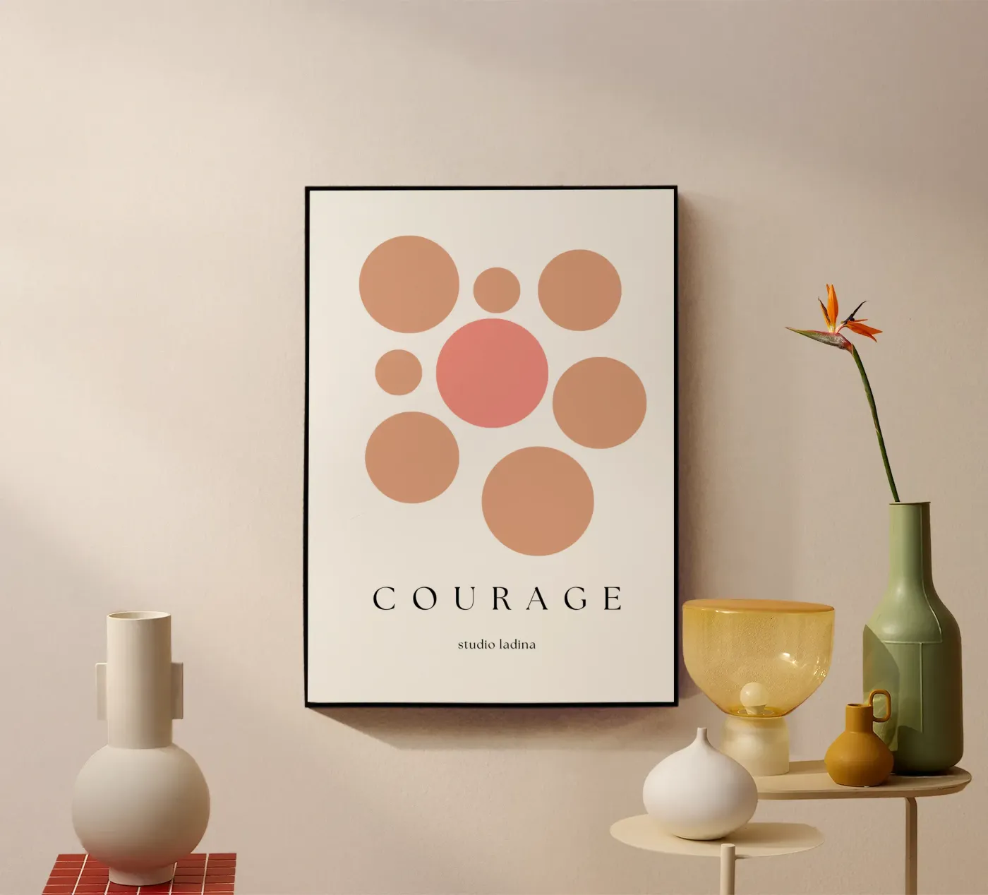 Courage plexiglas de studio.ladina