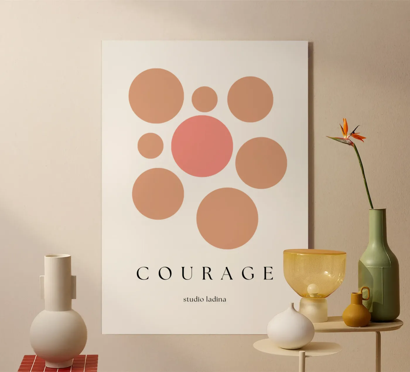 Courage plexiglas de studio.ladina