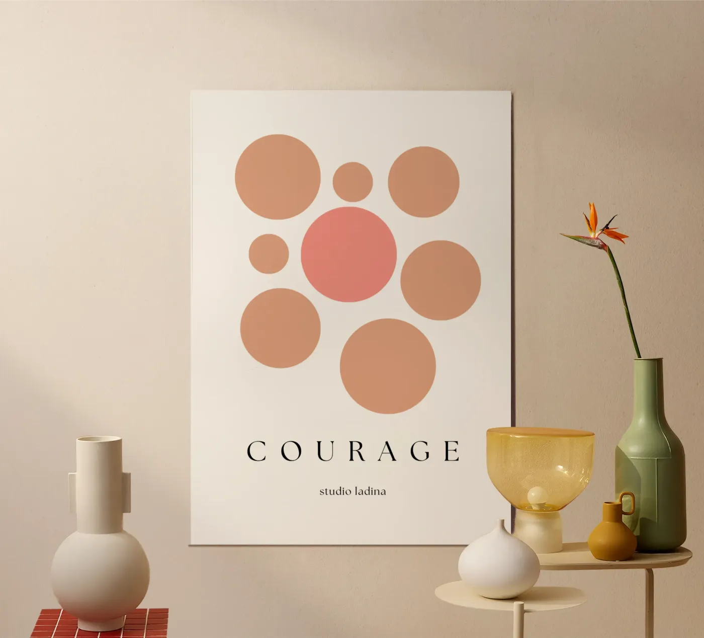 Mut Poster von studio.ladina