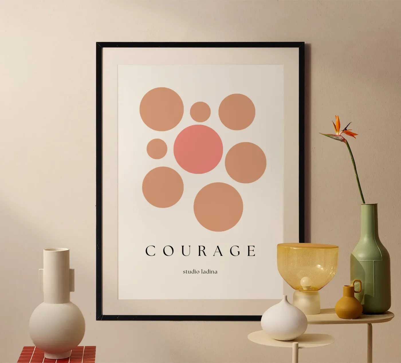 Mut Poster von studio.ladina