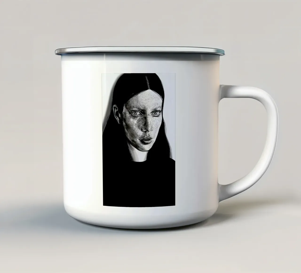 Anna Lisa tazza in smalto da Agnes KR Patience