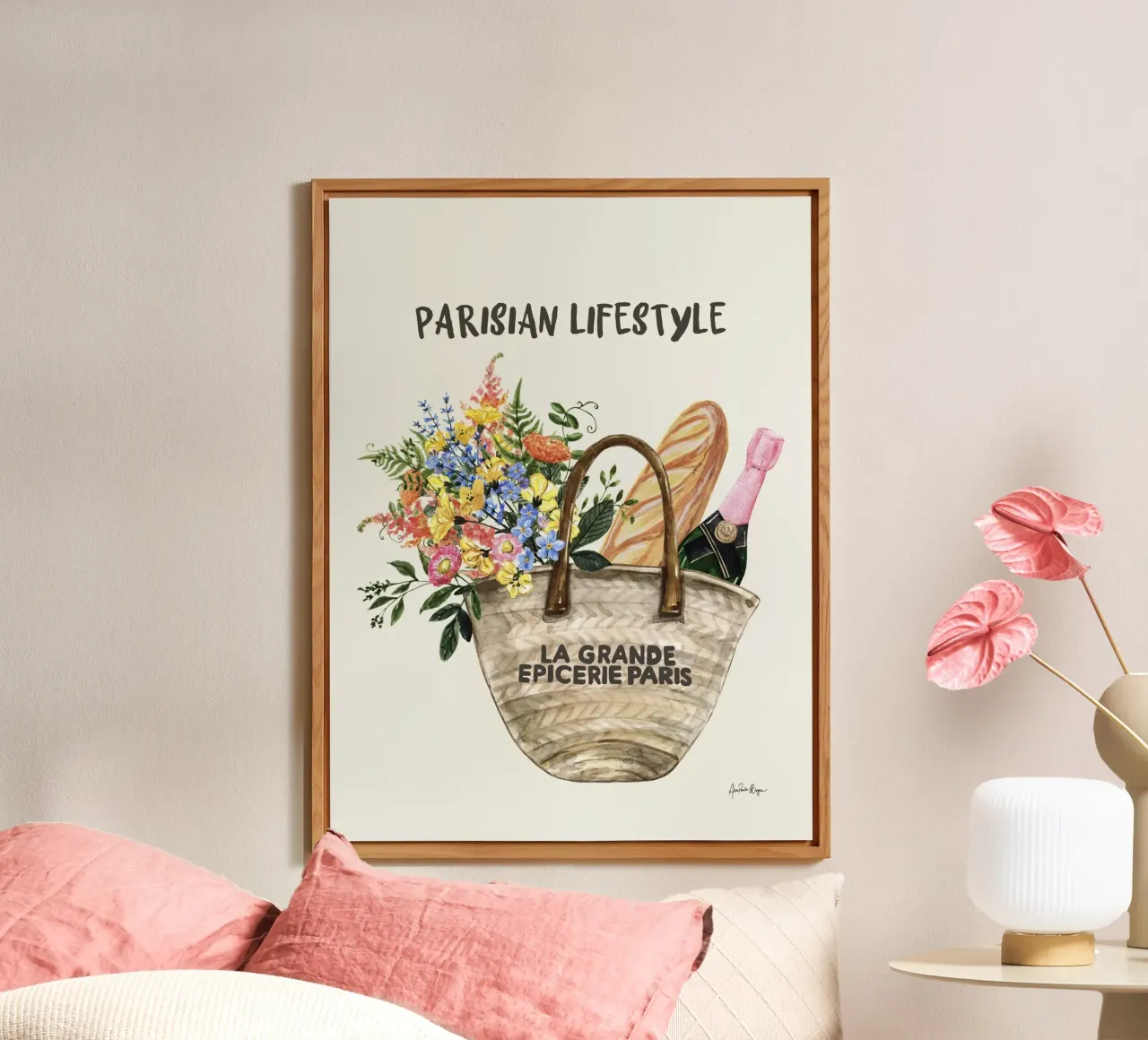 Parisian lifestyle alu-dibond by Ana Paula Hoppe