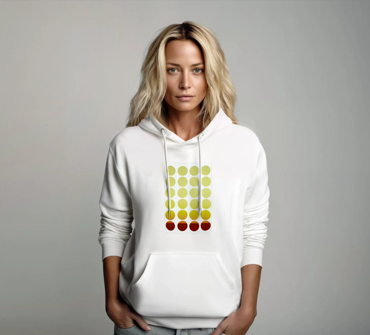 Warm dots felpa con cappuccio da Stoian Hitrov