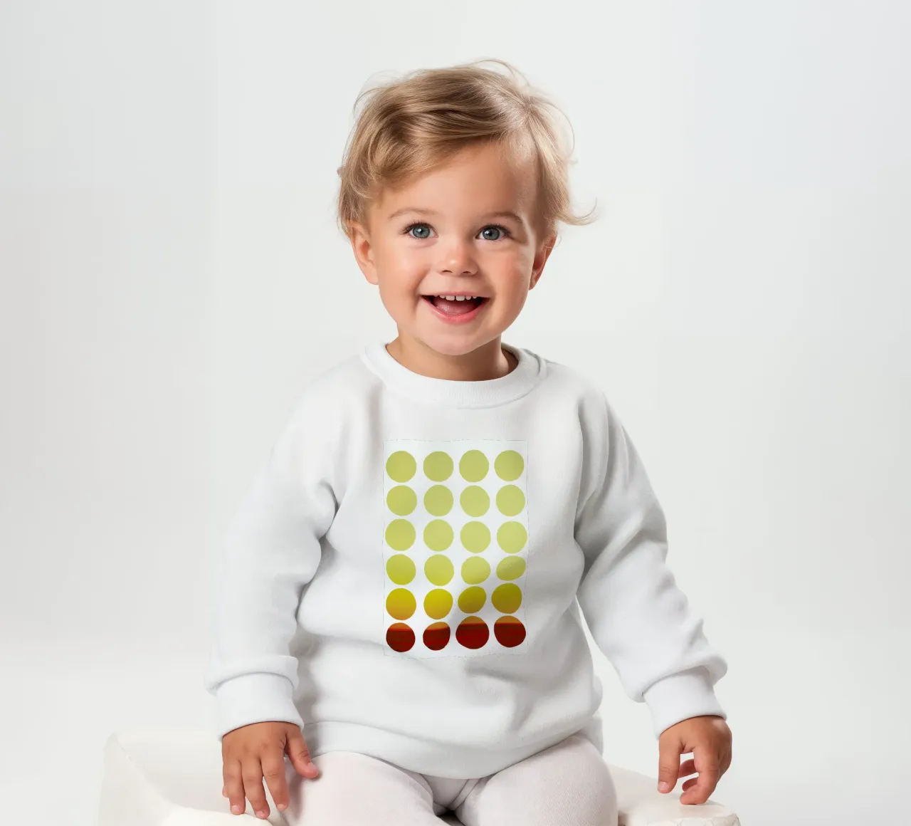 Warm dots felpa neonato da Stoian Hitrov