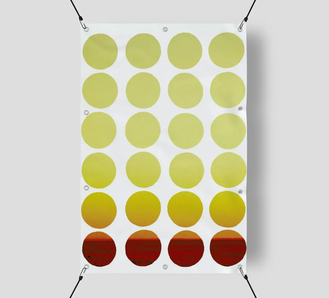Warm dots telo in pvc da Stoian Hitrov