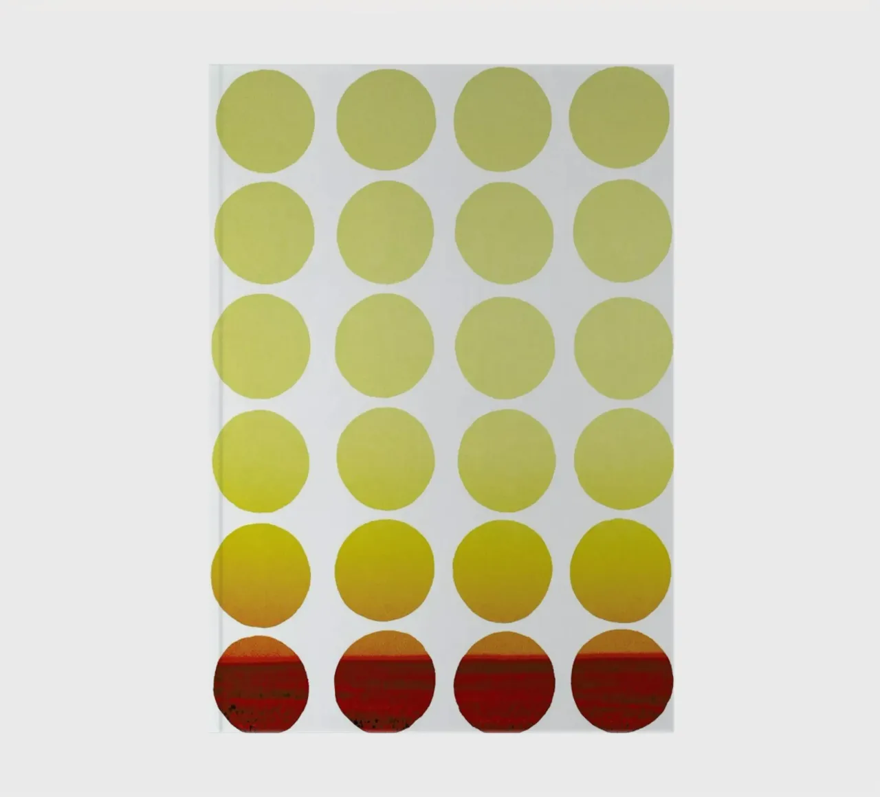 Warm dots notebook by Stoian Hitrov