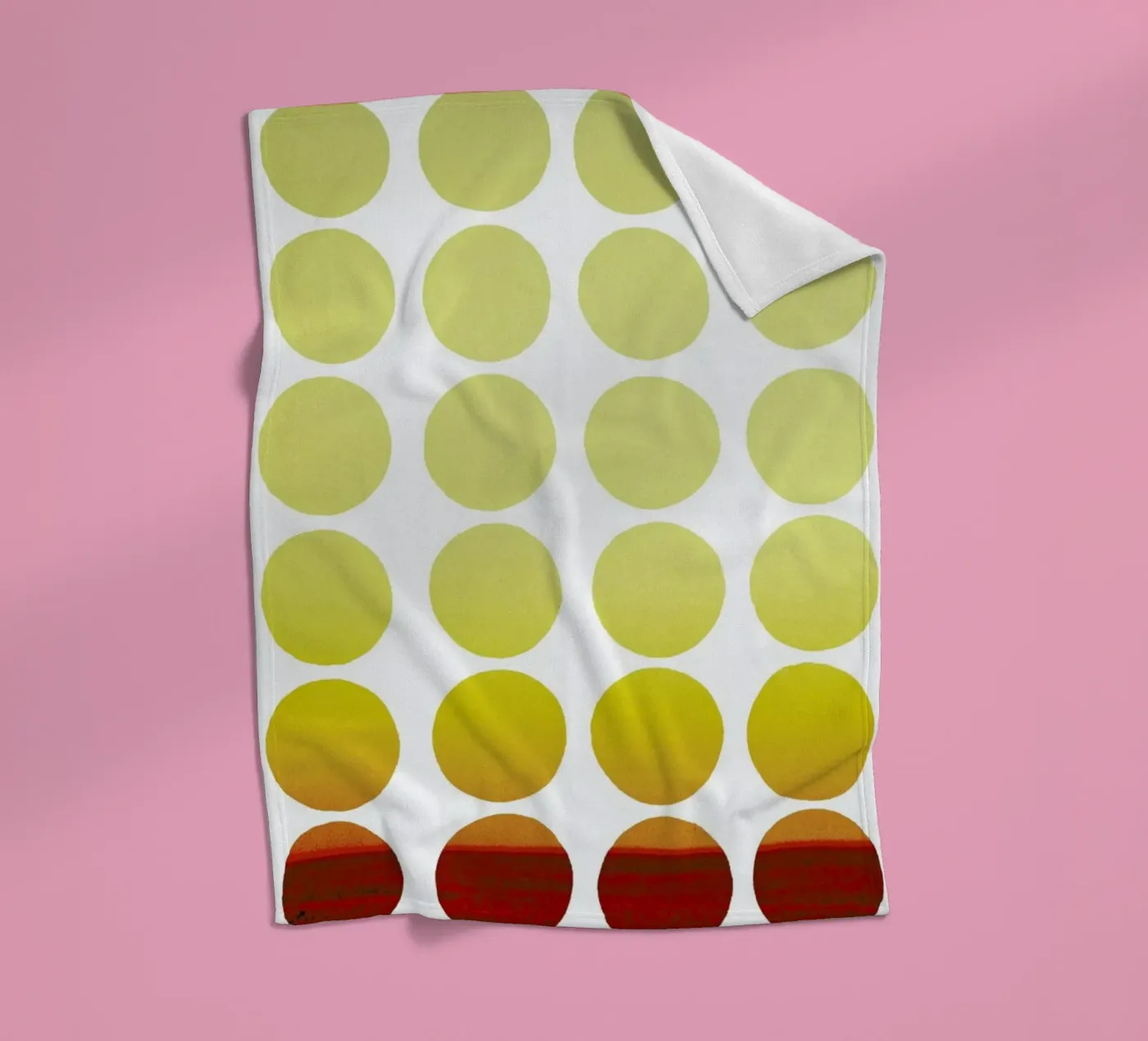 Warm dots Fleecedecke von Stoian Hitrov