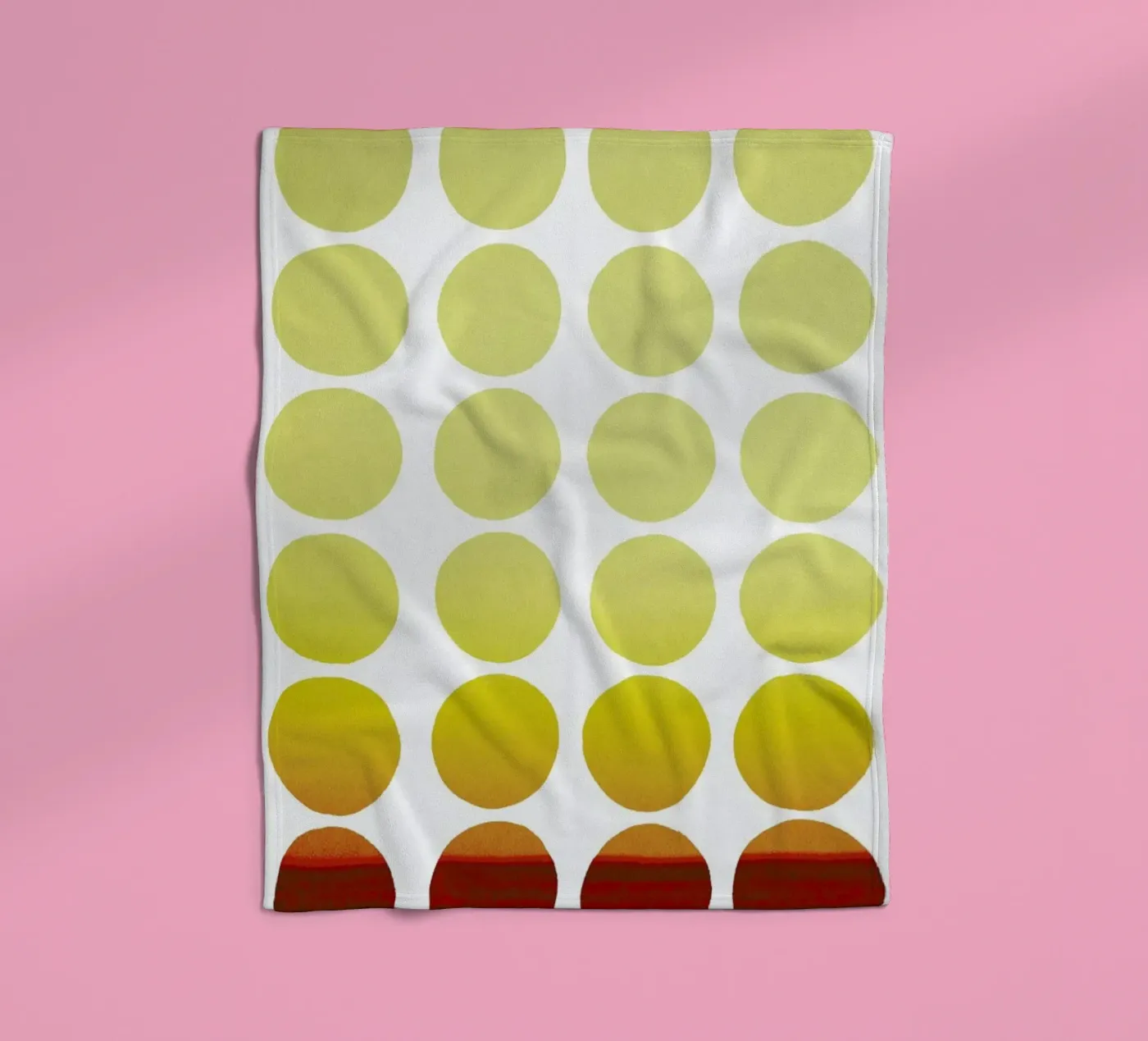 Warm dots Fleecedecke von Stoian Hitrov