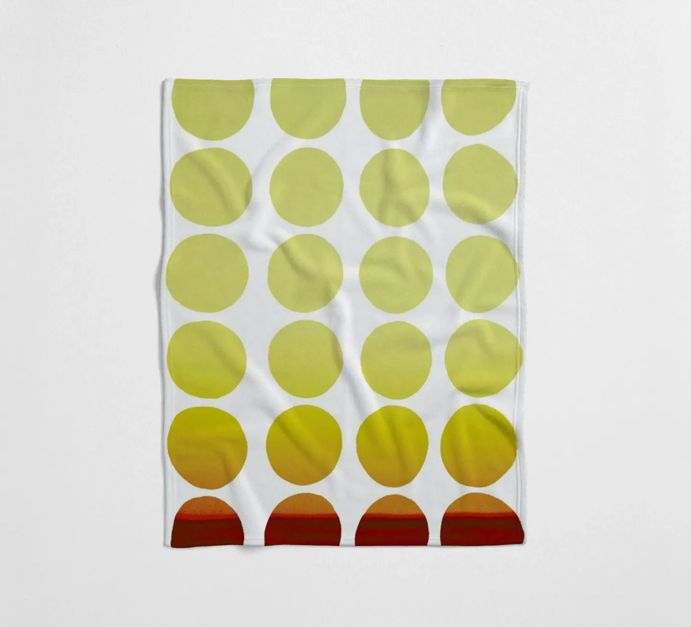 Warm dots Fleecedecke von Stoian Hitrov