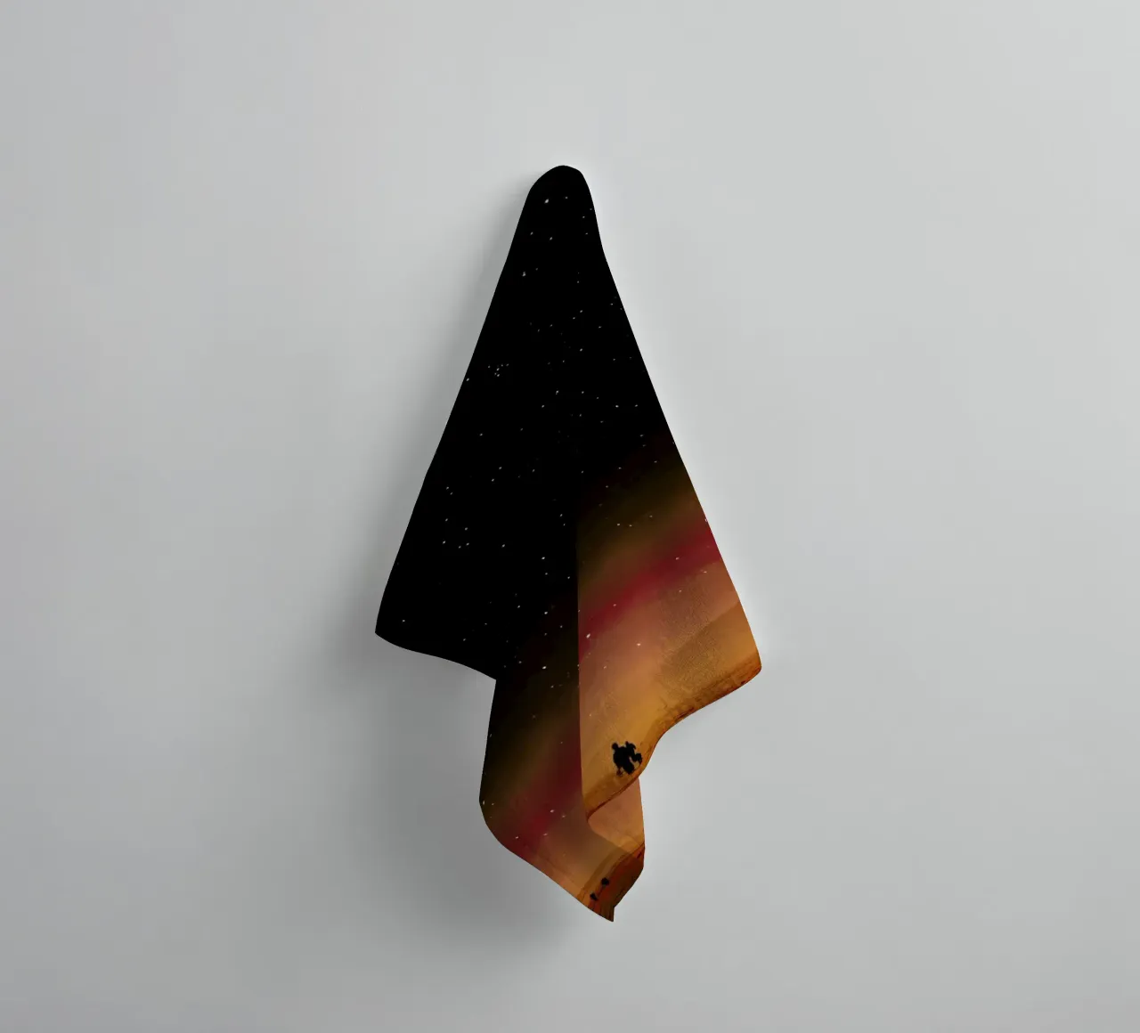 Planet Walk towel by Stoian Hitrov