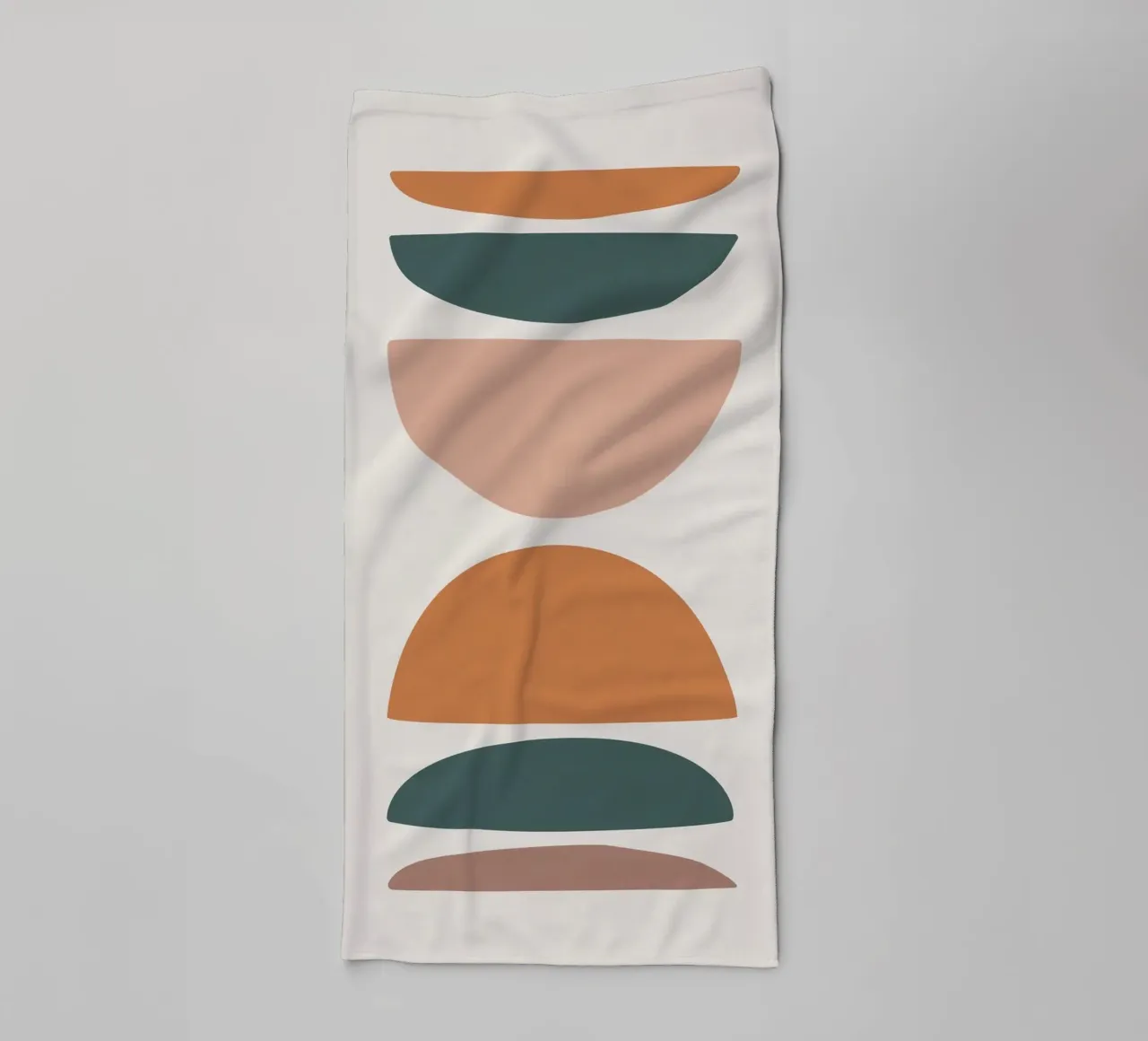 Abstract balance - Minimalist forms towel by Whole©
