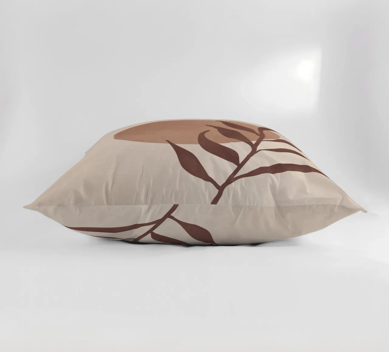 Design naturel abstrait dans les tons de terre | Tableau mural, tasse & plus coussin de Whole©