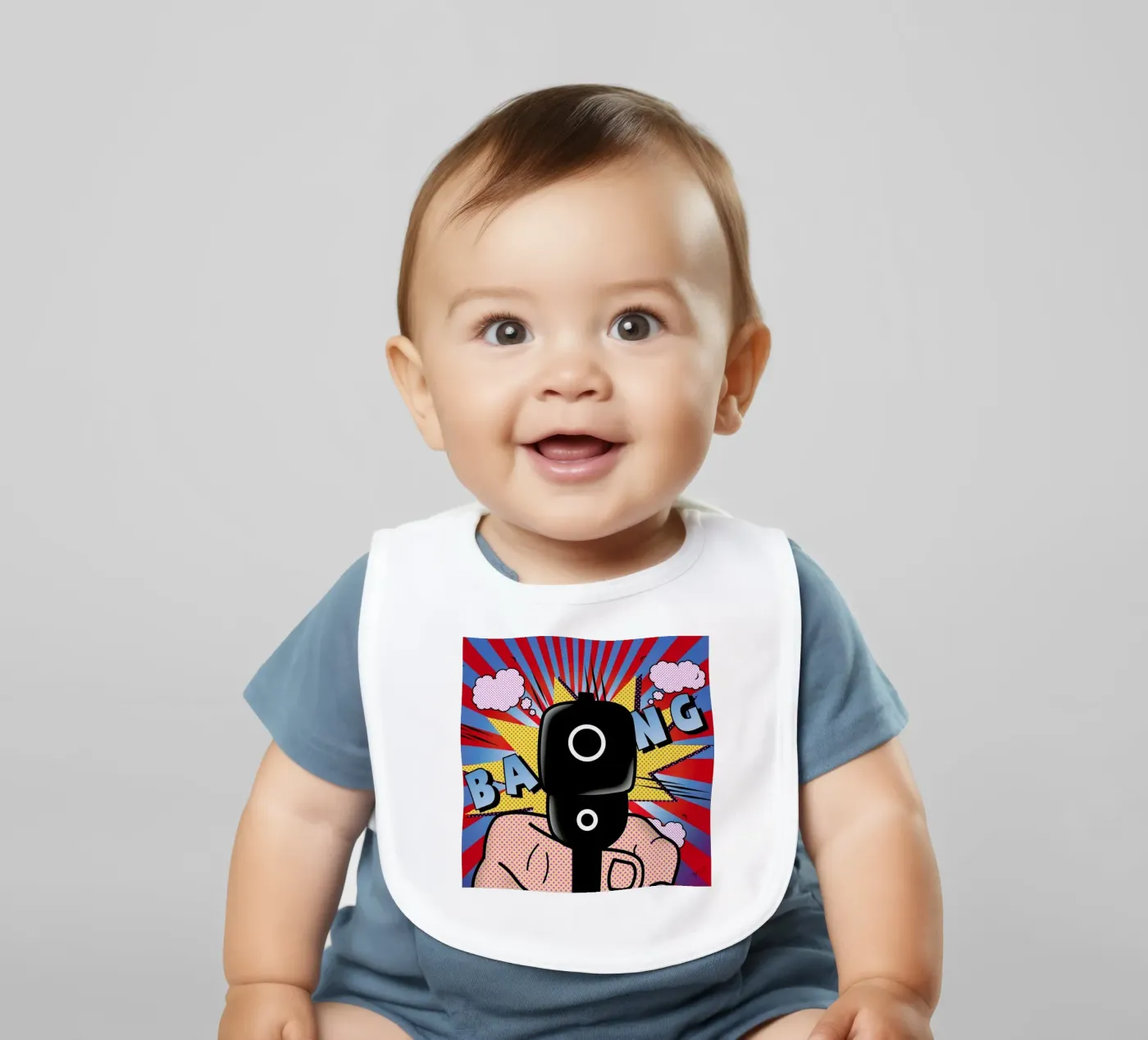 16 baby bib by Mark Ashkenazi