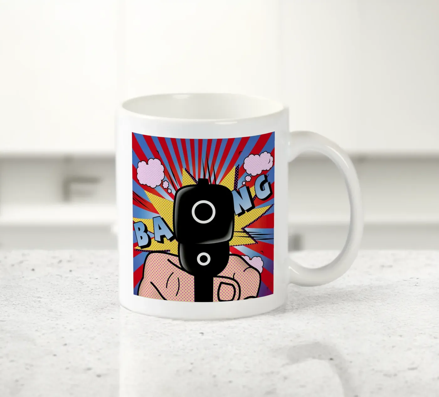 16 ceramic mug by Mark Ashkenazi