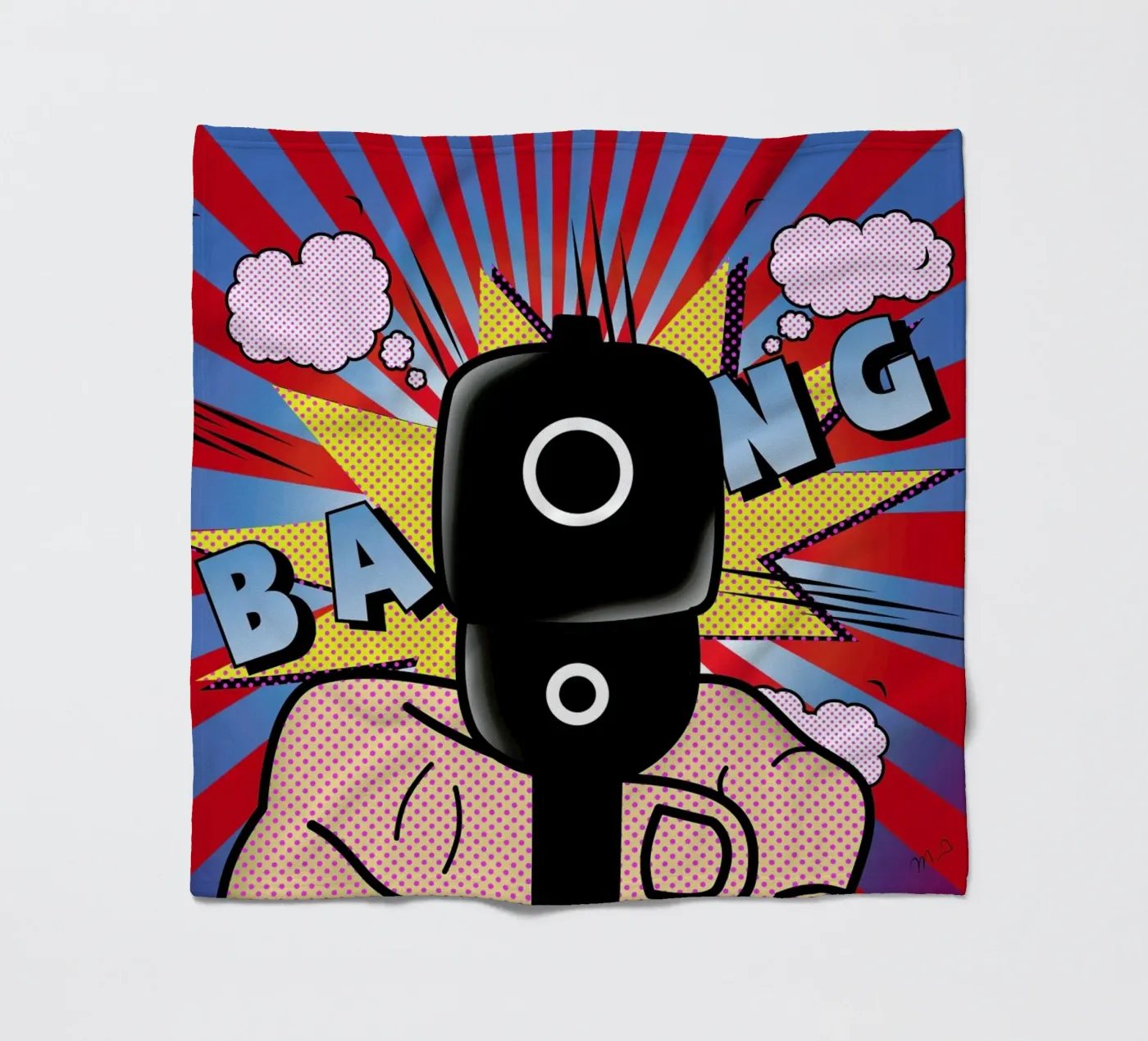 16 fleece blanket by Mark Ashkenazi