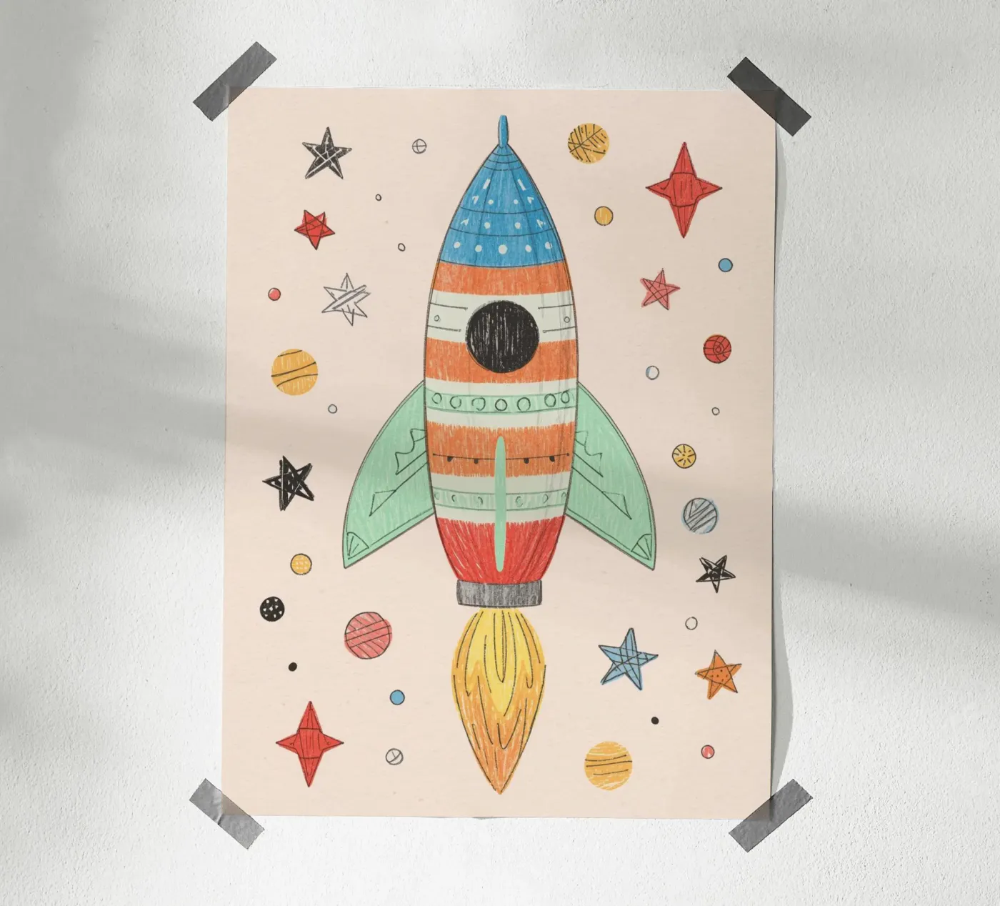 Rocket 3 Poster von Juliane zeeb