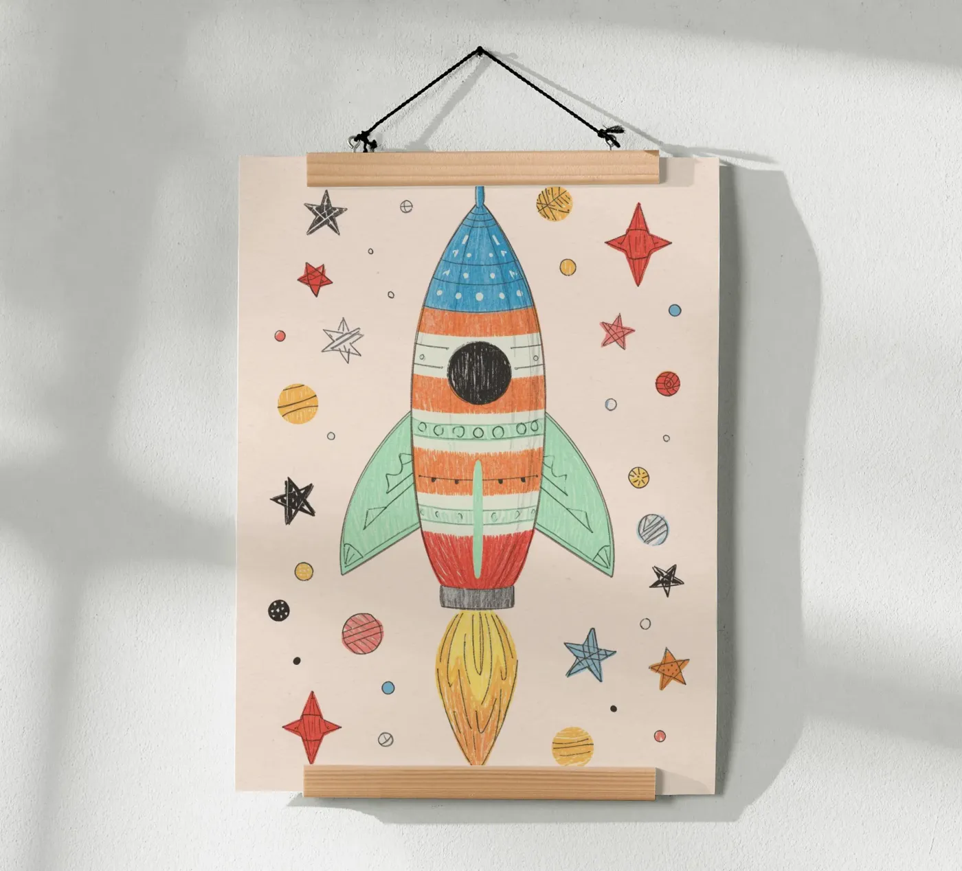 Rocket 3 Poster von Juliane zeeb