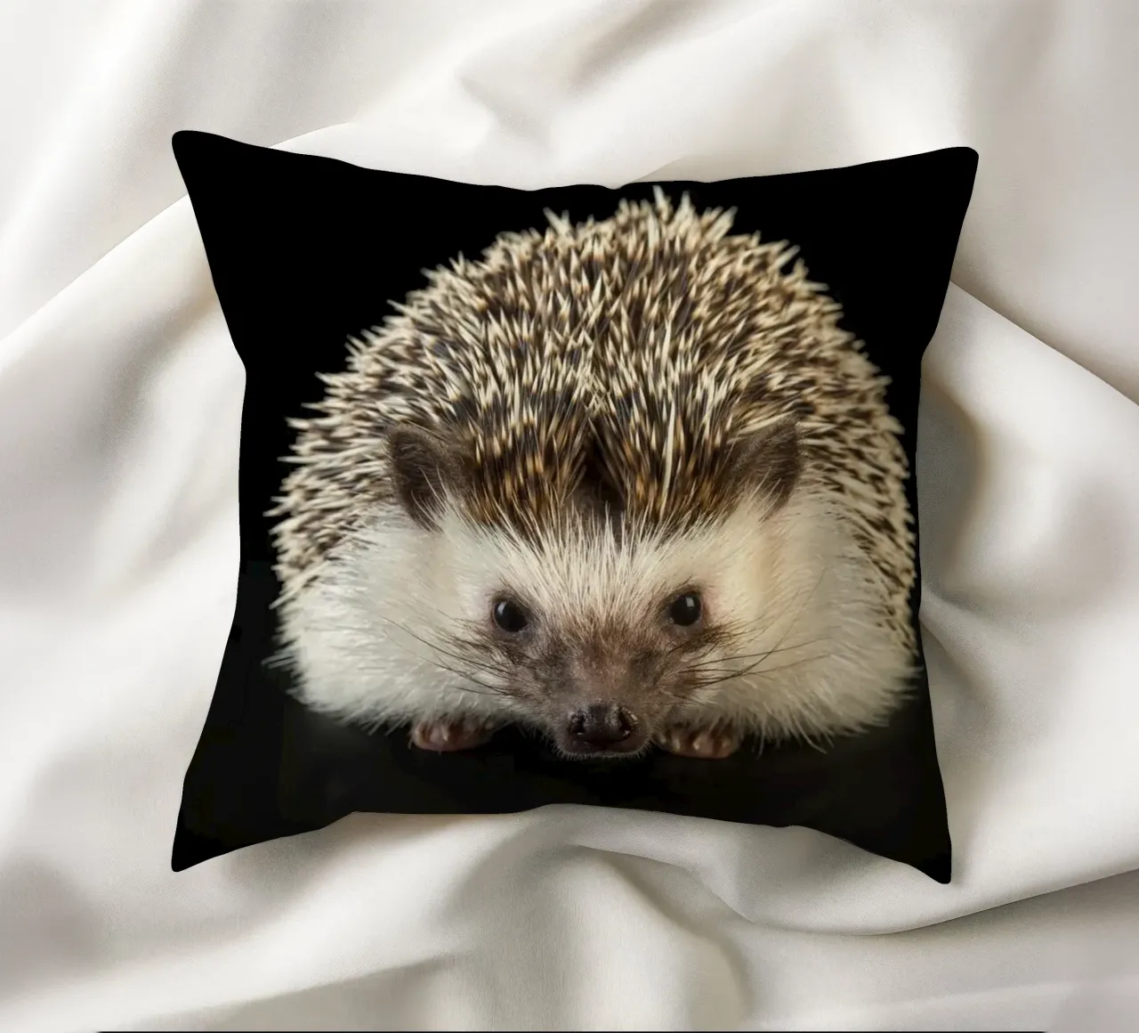 Riccio bianco/marrone cuscino da Curious Collections by Marielle Leenders